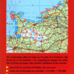 Guide de randonnée Rother sur la Normandie du Mont-St-Michel à la Côte d'Albâtre avec 50 itinéraires et traces GPS.