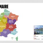 sommaire avec carte des régions de la France 52 week-ends coups de cœur en France