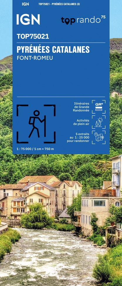 Carte IGN - Pyrénées Catalanes