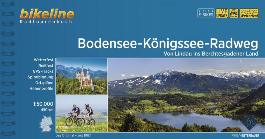 Bodensee - Königssee radweg - du Lac de Constance au lac Königssee à vélo