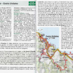 Extrait des pages intérieures du guide Camino del Norte