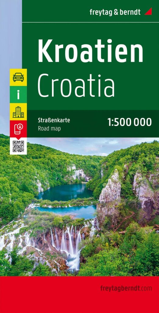 Carte Croatie.