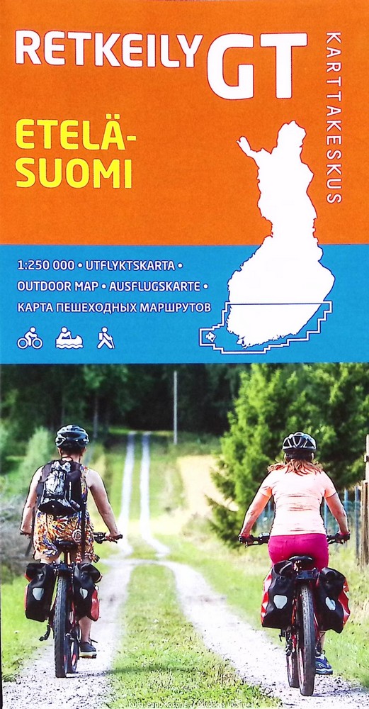 Carte Sud de la Finlande n 1 KARTTAKESKUS.