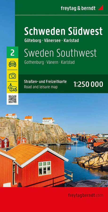 Southwest Sweden map n°2