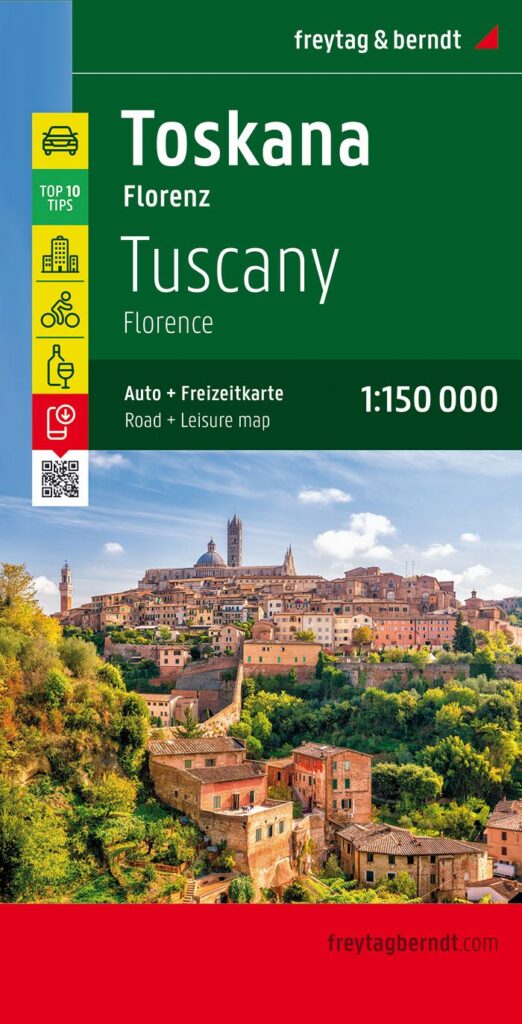 Carte Toscane Florence Freytag.