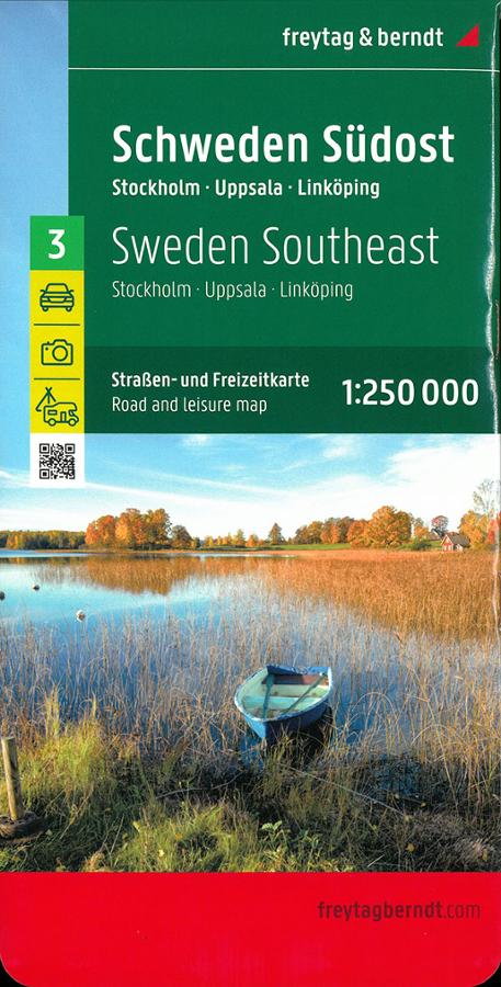 Carte de la Suede du Sud Est n.
