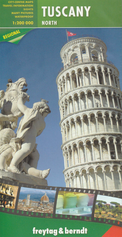 Carte du Nord de la Toscane