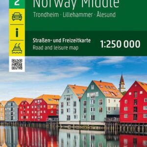 Norvège centrale carte