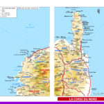 carte détaillée de la corse du nord