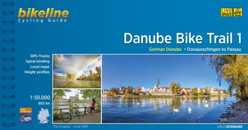 Danube bike trail 1 de Donaueschingen a Passau Eurovelo.