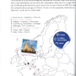 carte avec les 17 véloroutes en Europe 