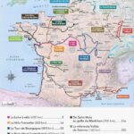 sommaire avec carte de la france détaillée atlas voie vertes