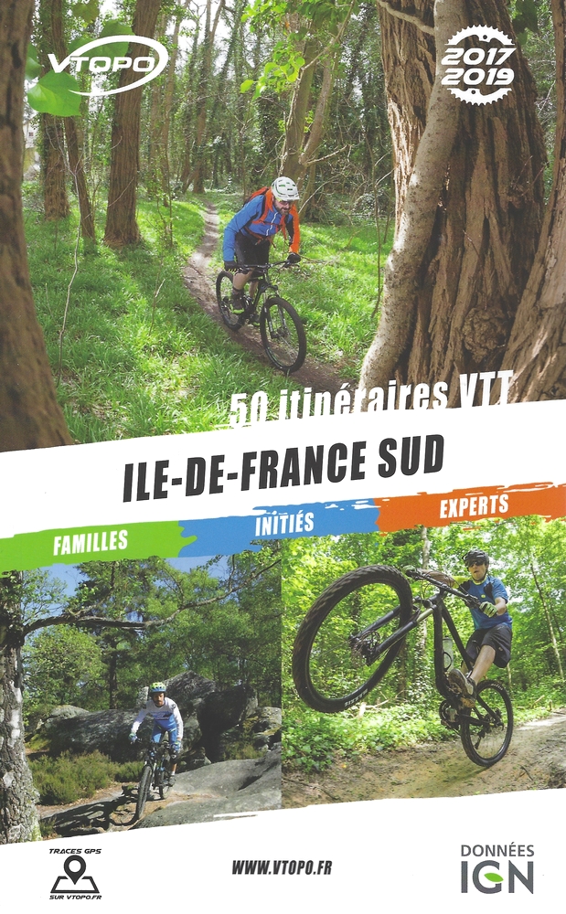 Ile de France Sud VTT 50 itineraires IleVtopo.
