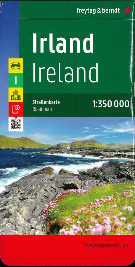Irlande carte routiere et touristique F BIr.