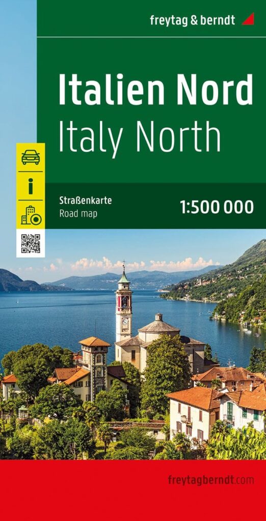 Italie du nord carte Freytag.