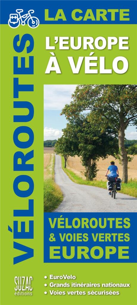 L'Europe à vélo - la carte