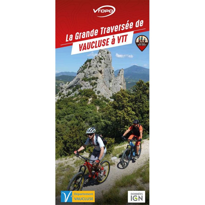 La Grande traversee de Vaucluse a VTT VtopoVaucluse.