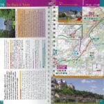 carte avec texte La Loire a velo de Nevers a l Atlantique