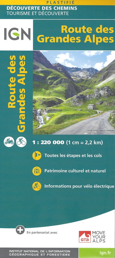 La Route des Grandes Alpes IGNAlpes.