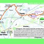 carte avec étape 3 sur La Scandiberique partie sud