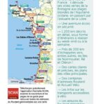 carte de l atlantique a vélo La Velodyssée
