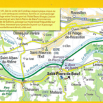 zoom de le étape 3 de La ViaRhona Du lac Leman a la Méditerranée