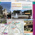 carte texte informatif sur le canal du centre Le Tour de Bourgogne a vélo