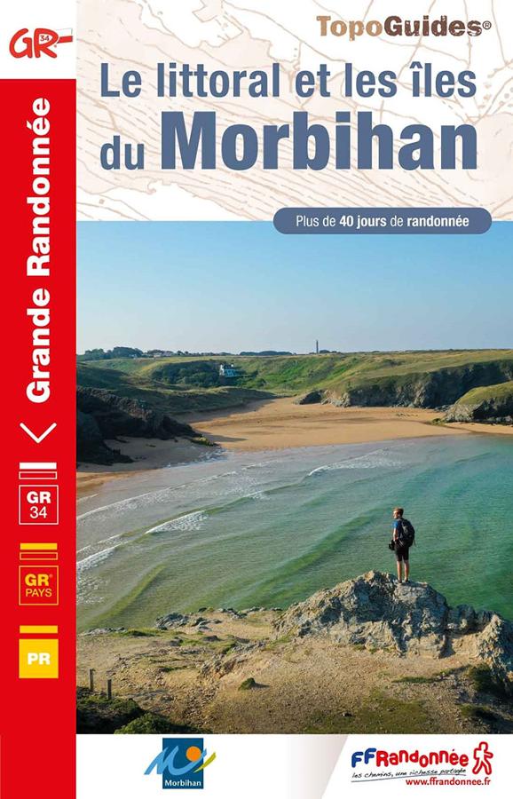 Le littoral et les iles du Morbihan GR34 GR340.