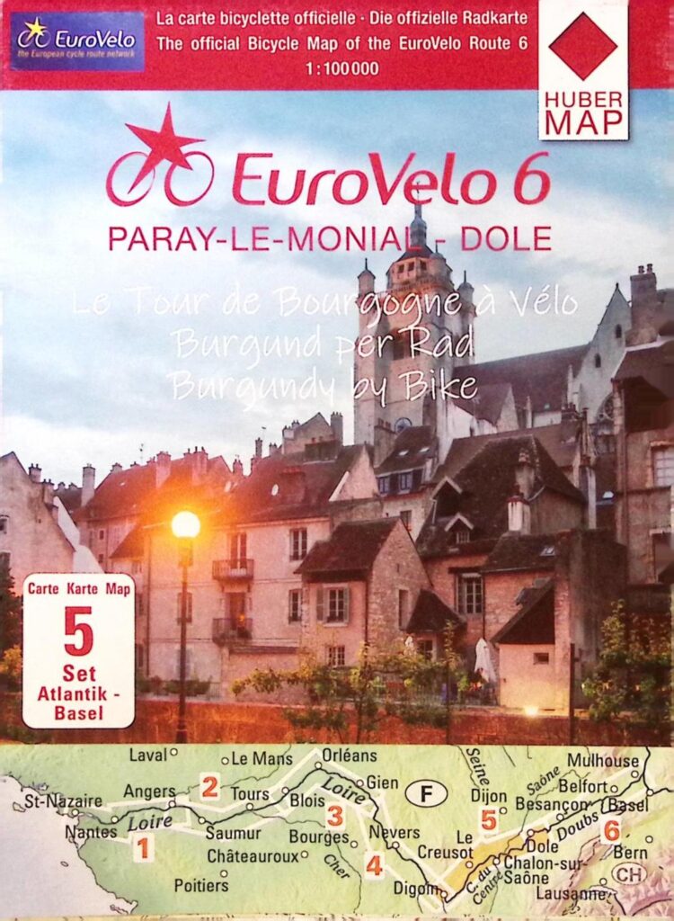 Le tour de Bourgogne à vélo, de Paray-le-Monial à Dole N°5/6