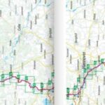 véloroute de la Leine en Allemagne avec cartes au 1/50 000 et traces GPS en version allemande.