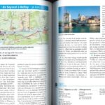 texte et carte explicative du jour 1 des 50 plus belles échappées cyclables a travers la france