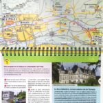 carte et texte explicatif de l etape 7du des châteaux de la Loire à vélo 