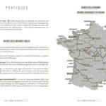 carte de la france détaillée de mon carnet de voyage a velo