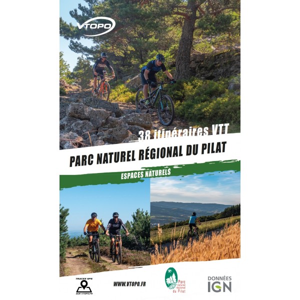 Parc Naturel regional du Pilat 38 itineraires VTT Vtopop.