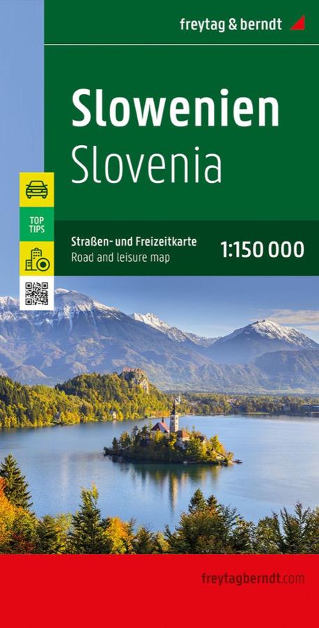 Slovenie carte Freytag Berndt.