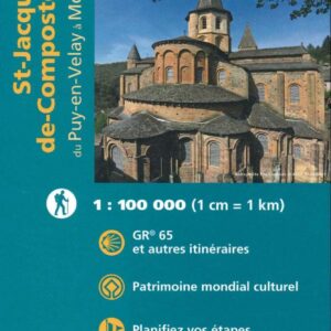 COUVERTURE CARTE IGN COMPOSTELLE PUY EN VELAY moissac