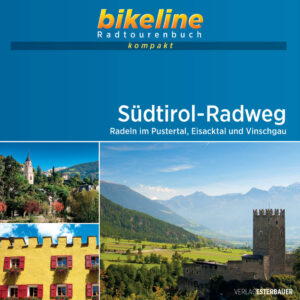 Tyrol du sud a velo Sudtirol Radweg.