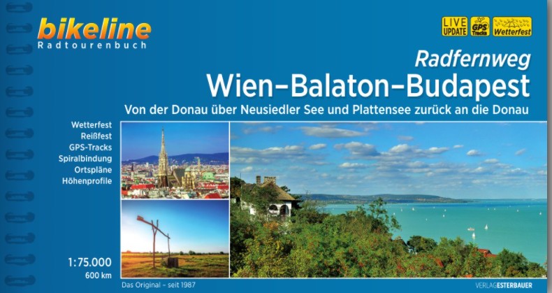 Vienne Balaton Budapest guide cyclable WBB.