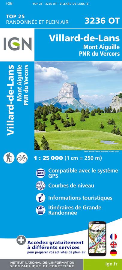 Villard-de-Lans - Mont Aiguille - PNR Vercors - TOP 25