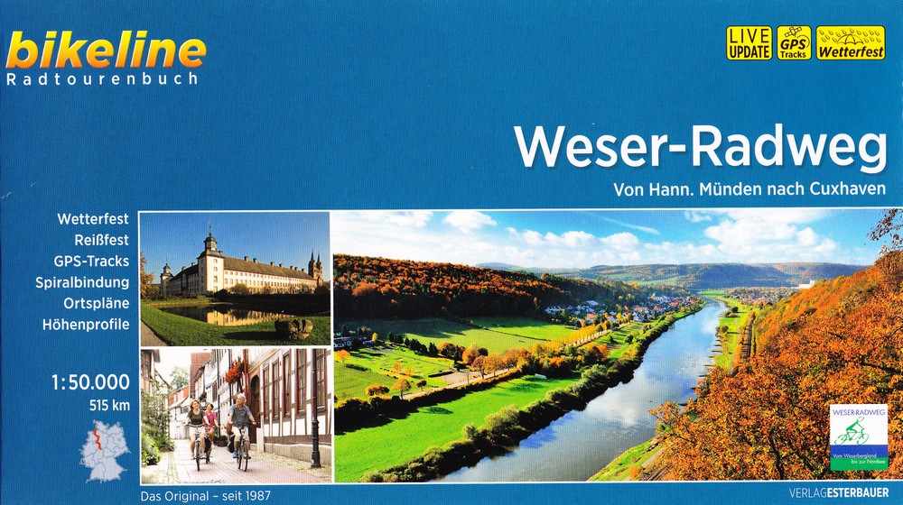 Weser Radweg cycline.