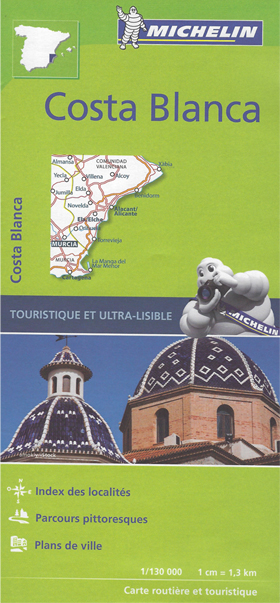 Costa brava et environs de barcelone carte michelin.