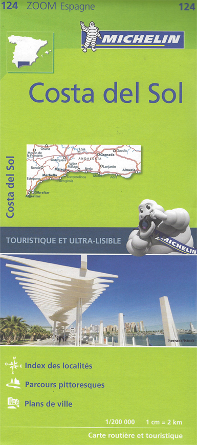Costa brava et environs de barcelone carte michelin.