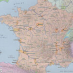 carte détaillée de la france des échappées cyclables