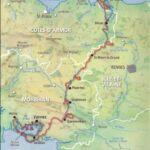 carte détaillée de la bretagne a velo