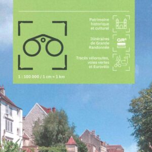 Discover the Jura with this IGN top100 map. You'll find points of tourist interest, cycle routes, greenways, GRs and roads.