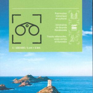 Carte Corse du Sud - Ajaccio, Bonifacio, Porto-Vecchio IGN TOP 100