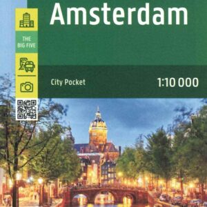 Amsterdam - Carte Touristique 1/10 000