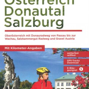 Carte Autriche : Vallée du Danube - Salzbourg