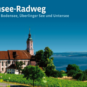 Guide cyclable Bikeline autour du lac de Constance, à la frontière entre la Suisse, l'Allemagne et l'Autriche avec cartes au 1/50 000. Version allemande.