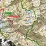Carte FFRP des Massifs de Gavarnie et Vignemale - 1/30 000